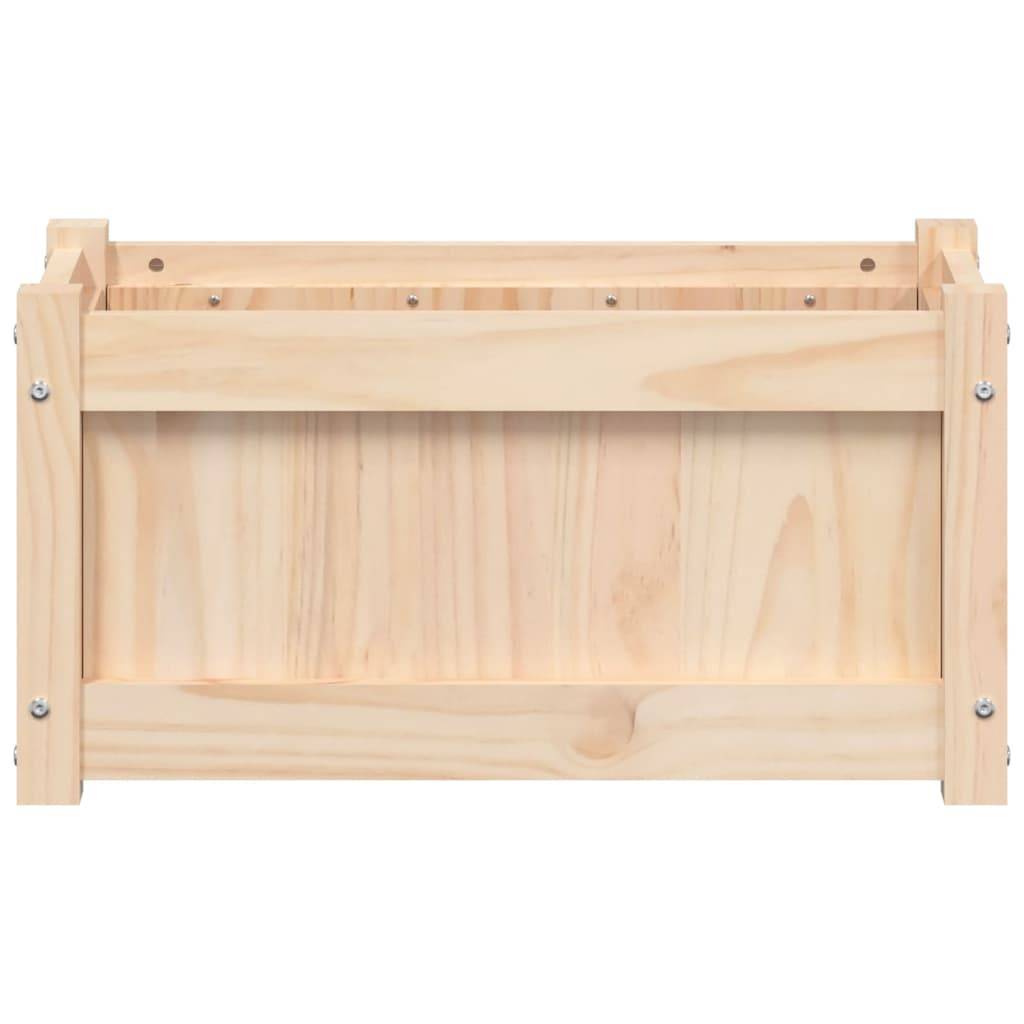 Vidaxl - Jardinière d'extérieur 60x31x31 cm bois de pin massif vidaXL 837439 - Image 6