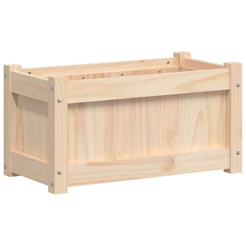 Vidaxl - Jardinière d'extérieur 60x31x31 cm bois de pin massif vidaXL 837439 - Image 2