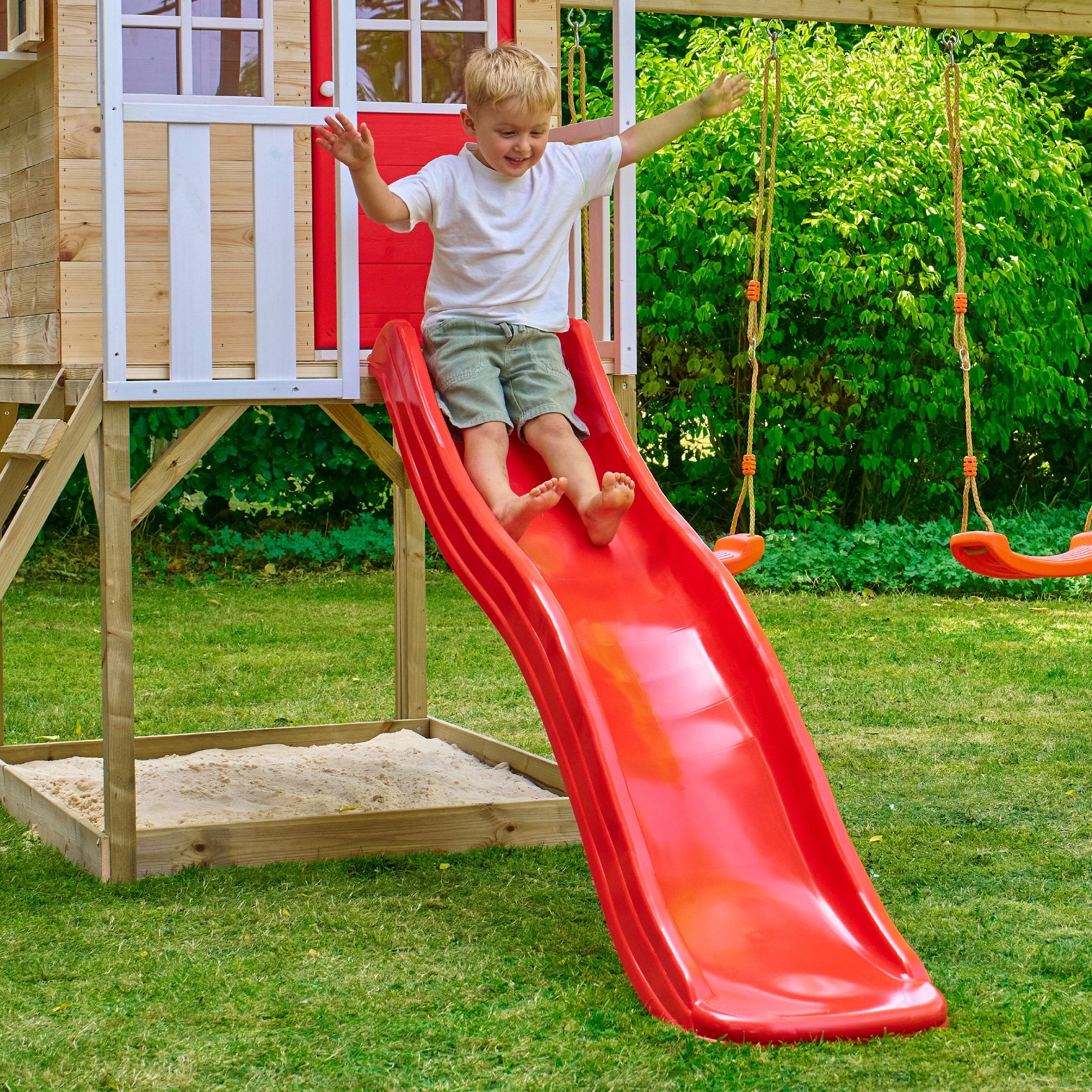 Toboggan glissière WAVY 175 cm rouge - Image 1
