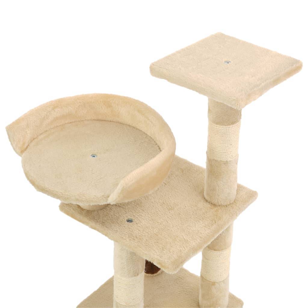 Arbre à chat  Sebastiano Beige  30 X 30 X 65 cm  - P87209B - Image 4