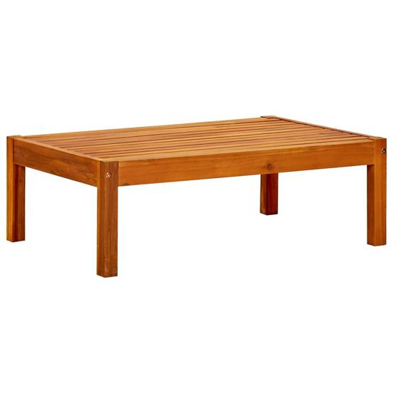 Maison Chic - Banc de jardin - Banc d'extérieur - Banquette avec table et repose-pieds Bois d'acacia solide-JU13974 - Imagen 5