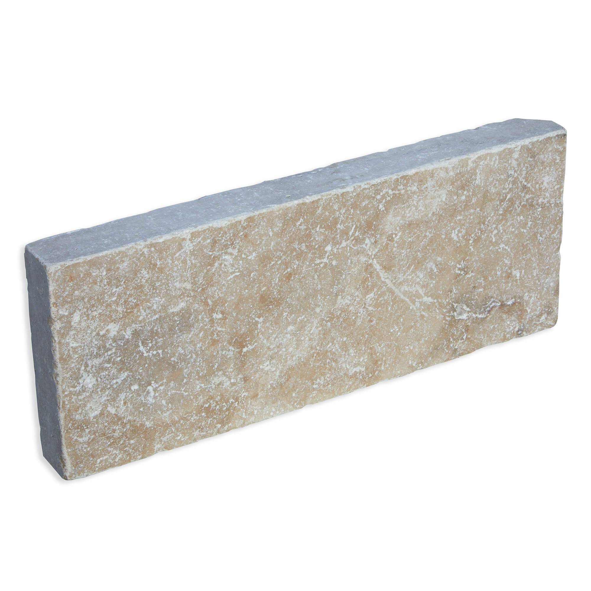 Bordure de jardin Travertin Beige Nuancé 50x20x5 cm (à l'unité) - RO'MA NATURE - Image 2
