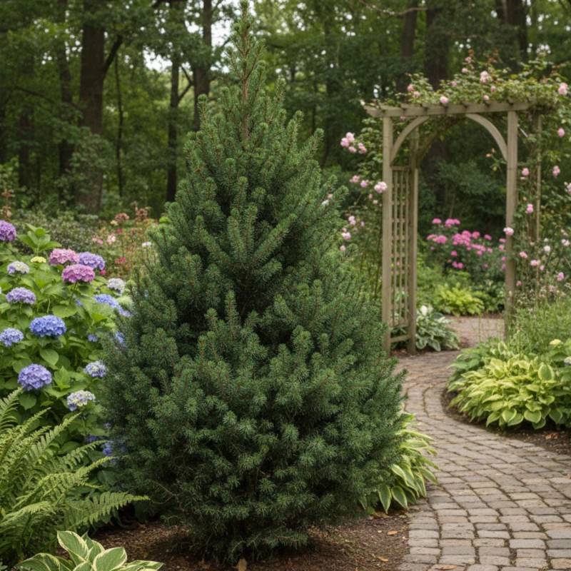 Épinette blanche Conica, Picea - Pot de 12L - 40/60 cm - Image 3