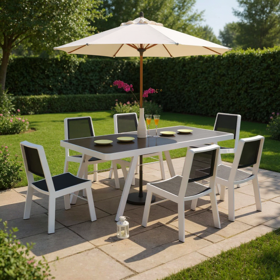 Chaise de jardin empilable - SAINT MARIN - Image 1