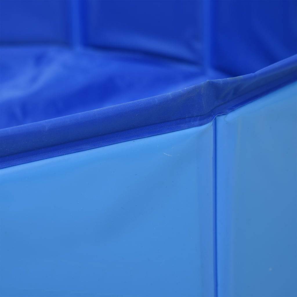Vidaxl - Piscine pliable pour chiens Bleu 160x30 cm PVC vidaXL 170827 - Imagen 4