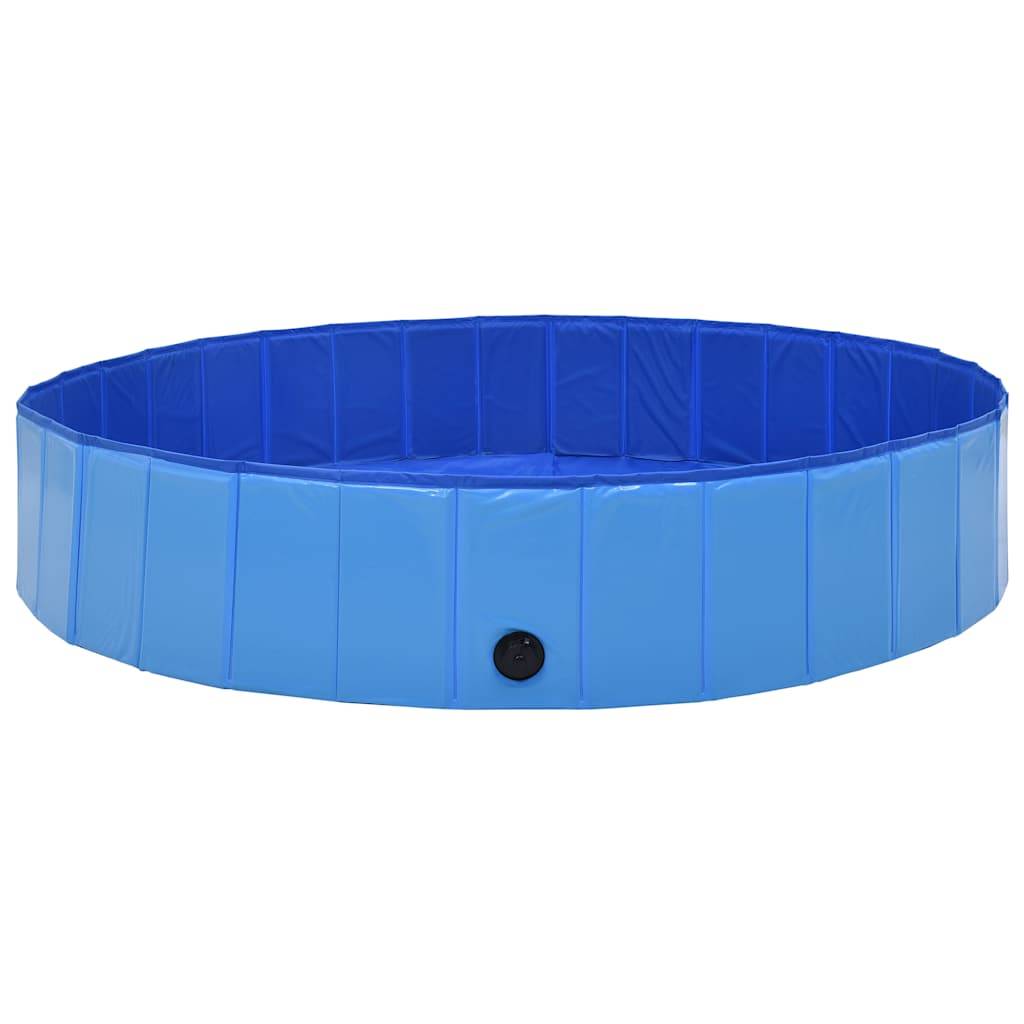 Vidaxl - Piscine pliable pour chiens Bleu 160x30 cm PVC vidaXL 170827 - Imagen 2