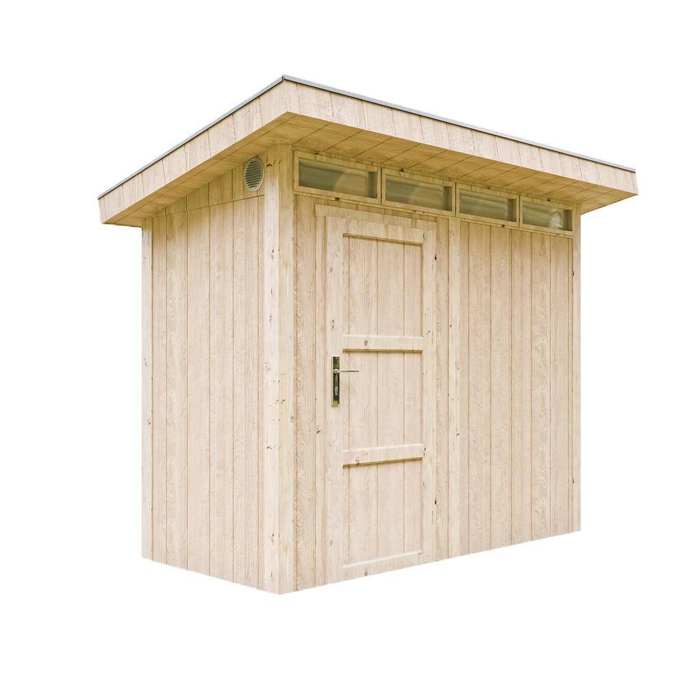Timbela - Abri de jardin bois en panneaux LP SmartSide 3m² / L161xL293xH239 cm - Abri de jardin sans sol - Timbela M901B - Imagen 1