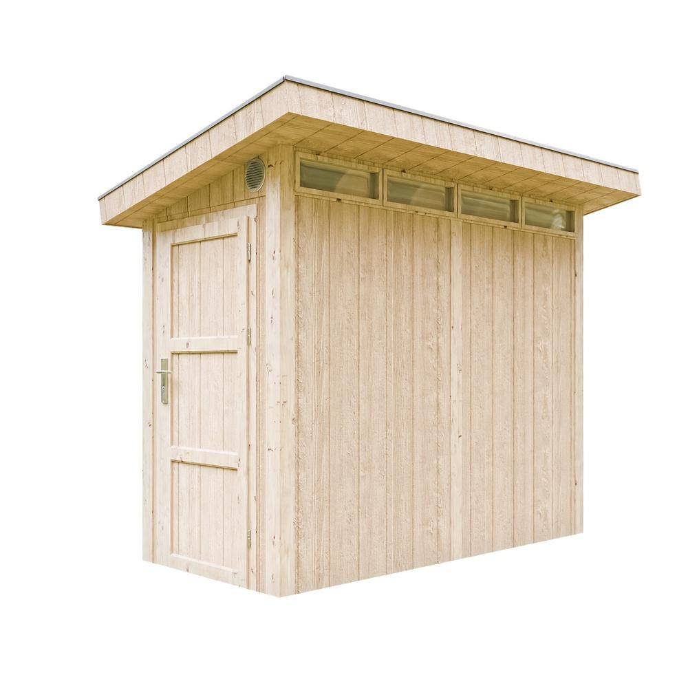 Timbela - Abri de jardin bois en panneaux LP SmartSide 3m² / L161xL293xH239 cm - Abri de jardin sans sol - Timbela M901B - Imagen 3