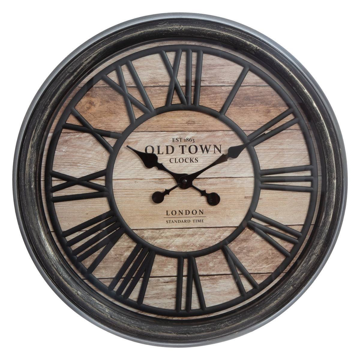 Atmosphera - Horloge "Relief D50cm - Atmosphera Créateur d'intérieur - Imagen 1