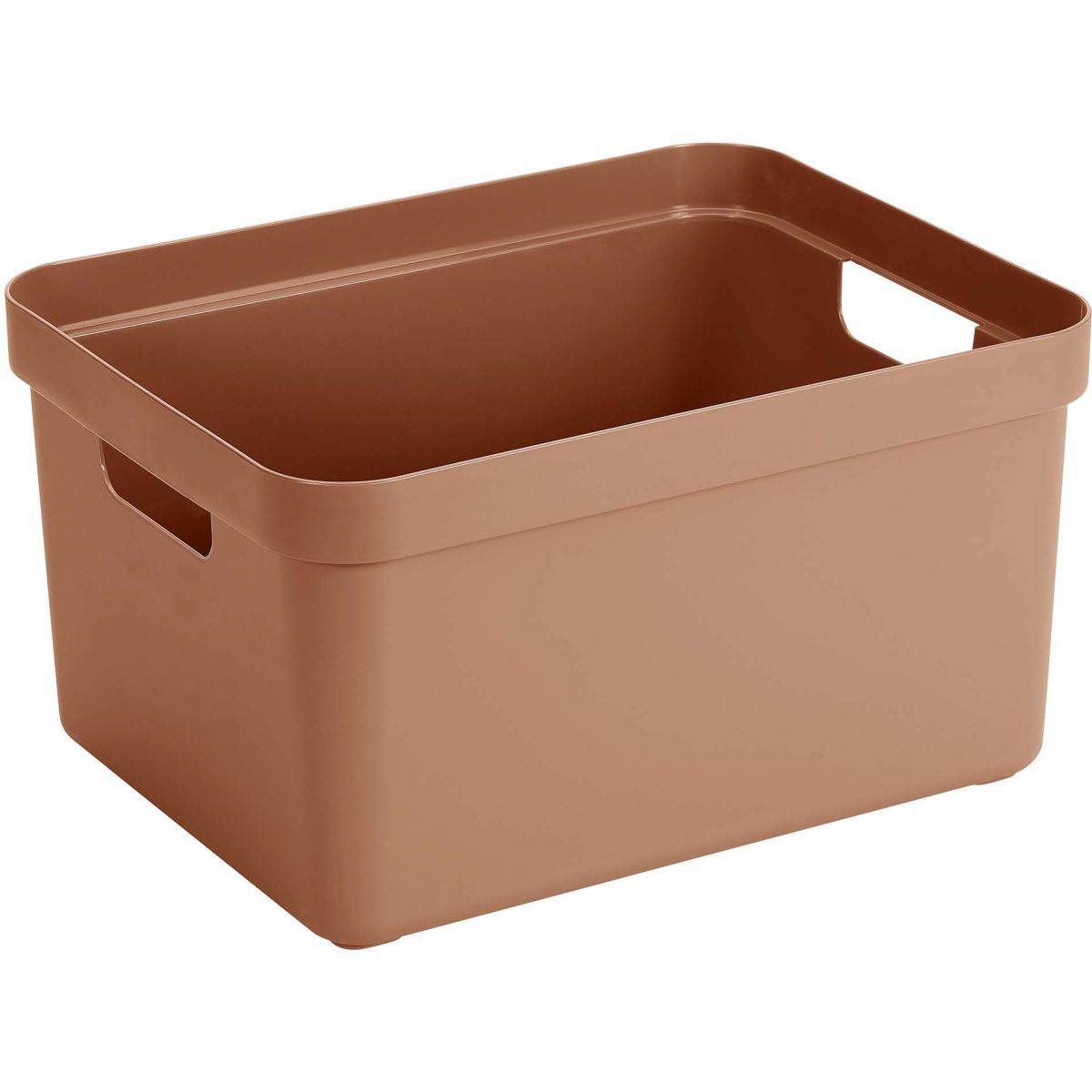 Sunware - Boite de rangement Sigma home Box 32 L Terracotta Sunware - Imagen 1