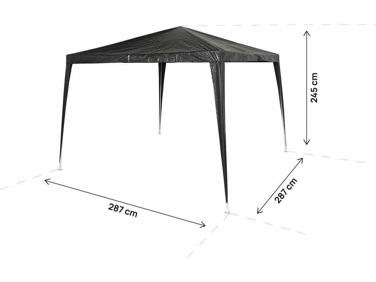 Tonnelle De Jardin "natacha 3" - 3 X 3 M - Gris -habitat Et Jardin - Image 4