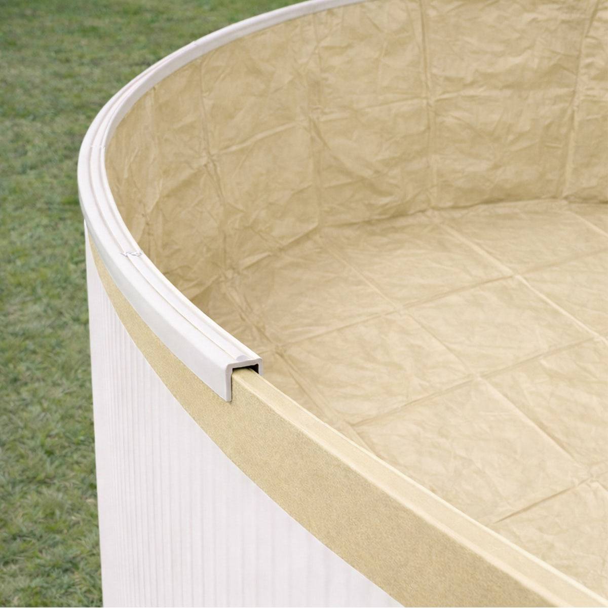 Liner beige pour piscine métal intérieur 9,15 x 4,60 x 1,32 m - Image 2