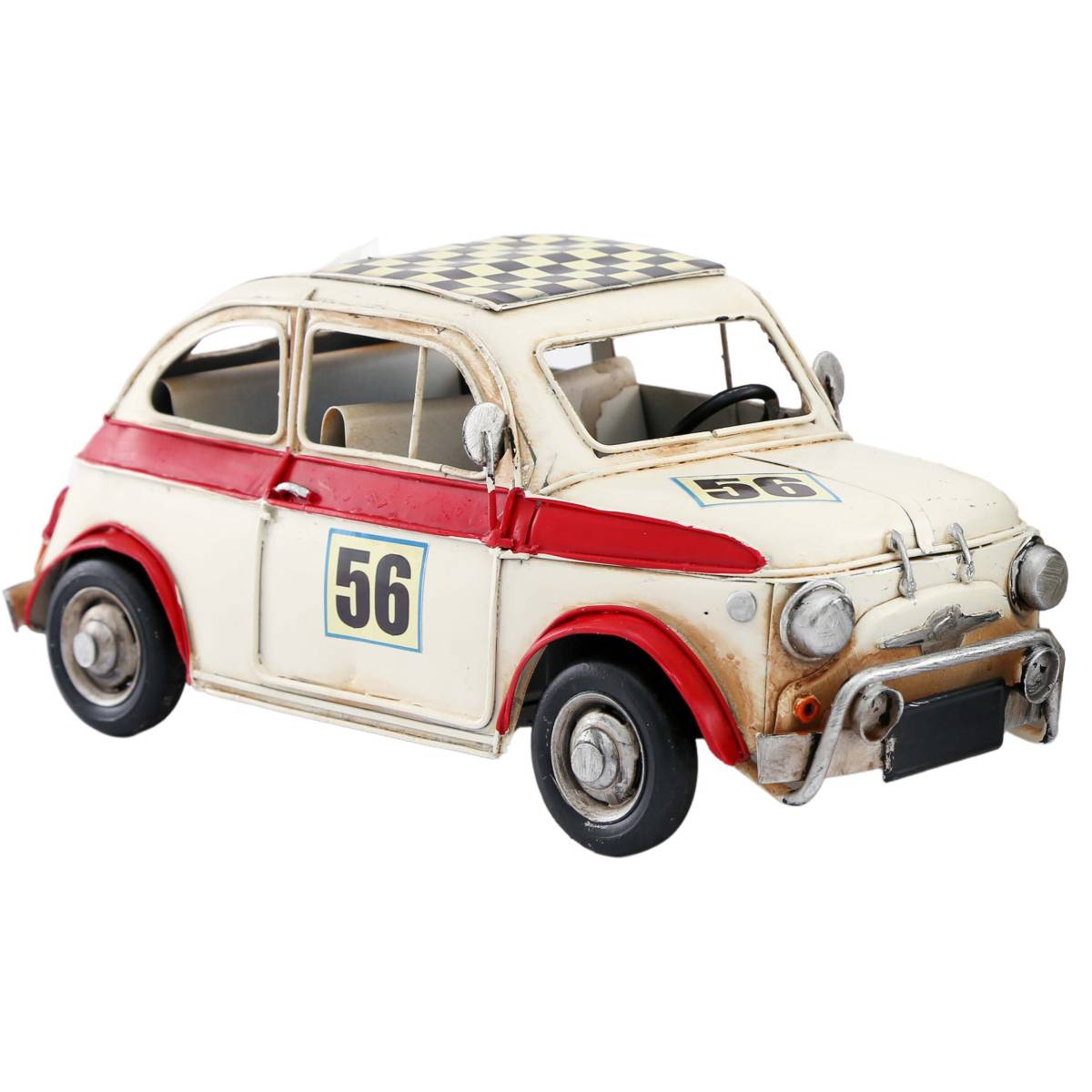 Sil - Statuette voiture de course en métal 27 x 13 cm Modèle 1 Sil