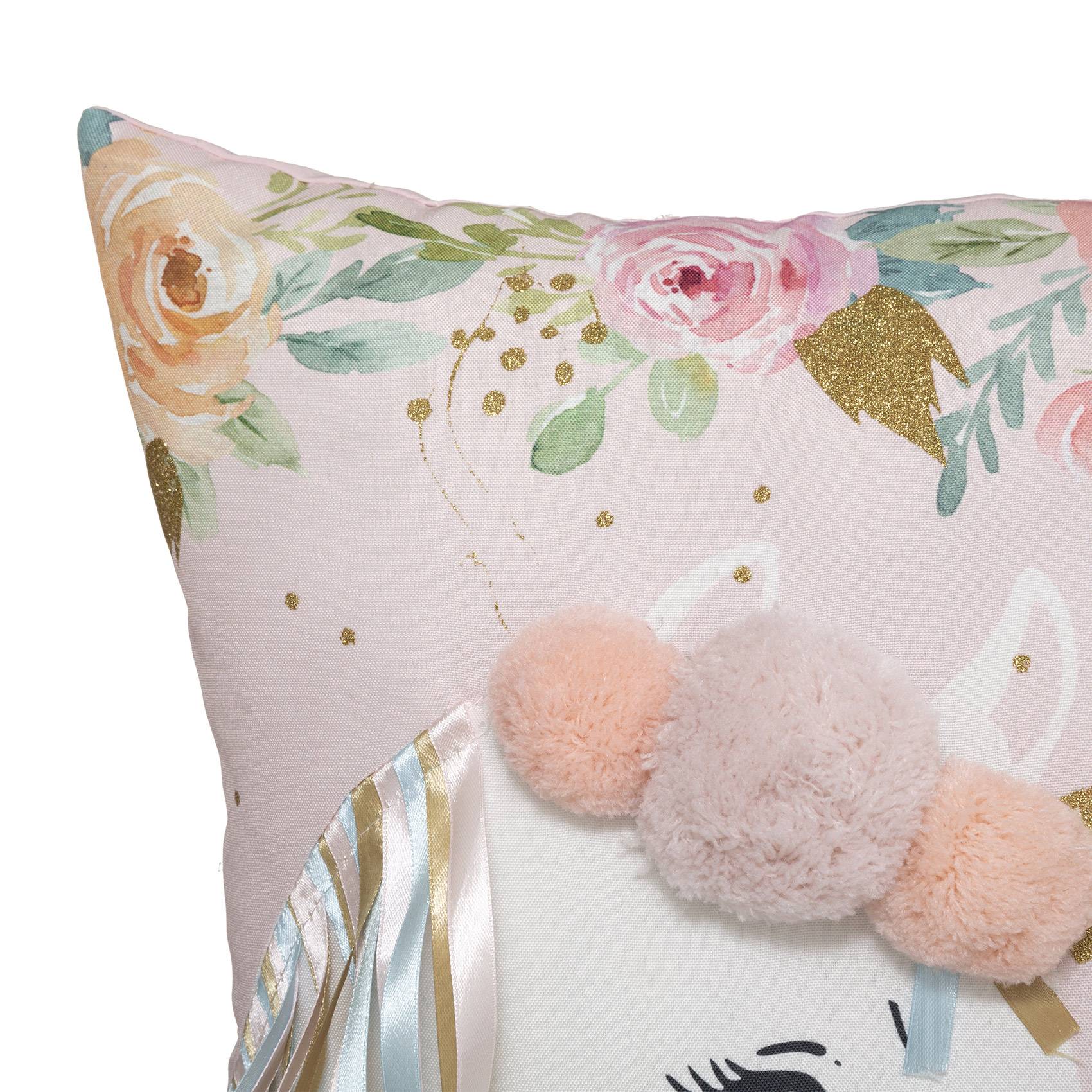Atmosphera - Coussin licorne et pompons - ATMOSPHERA - Imagen 3