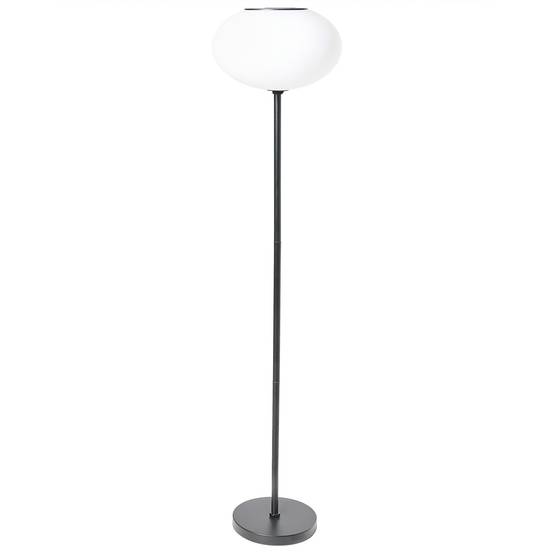 Lampadaire d'extérieur Matière synthétique Noir LUMBE - Beliani - Image 1