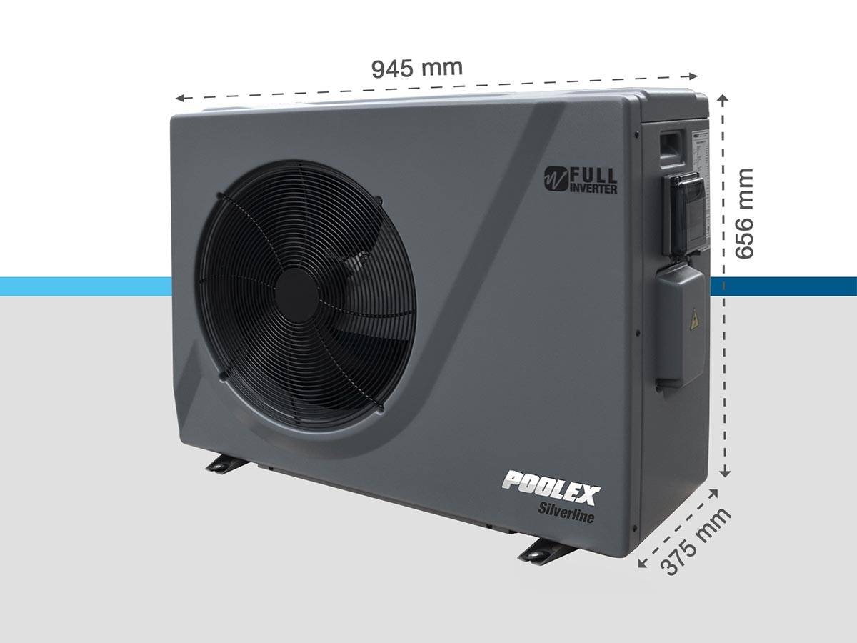 Poolex - Pompe à chaleur piscine Poolex Silverline Fi Full Inverter WiFi Fi 150 - 65 - 80 m³ - Imagen 7