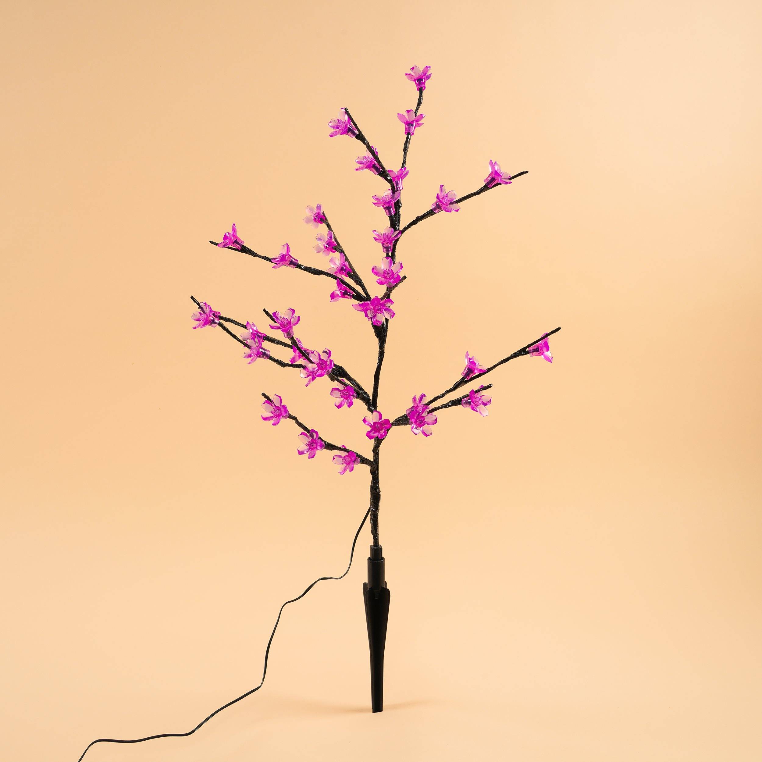 esotec - Arbuste à fleurs solaire à LED avec 36 fleurs à LED Lumières de jardin Firefly outdoor 102104 - Image 7