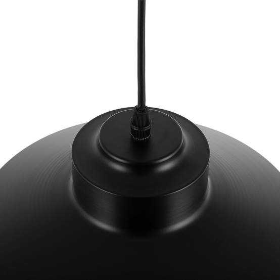 Beliani - Lampe suspension Métal Noir MUGA - 33x33x114- Beliani - Image 6