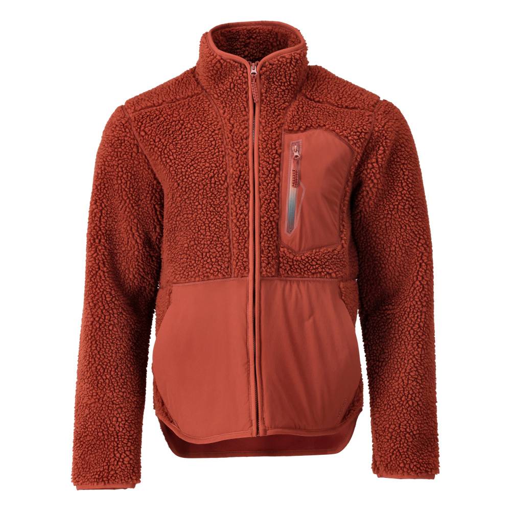 Mascot - Veste de travail fourrure zippé MASCOT Customized - 22303-682-Rouge-XS