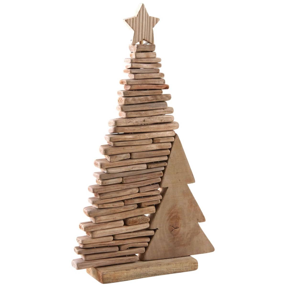 Aubry Gaspard - Sapin de noël en bois flotté