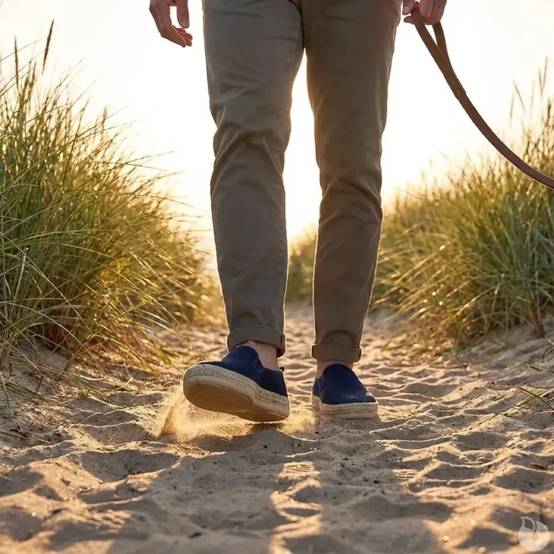 Espadrilles Homme Bleu Marine - Tige Basse - Image 7
