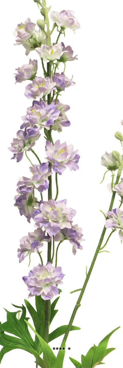 Delphinium artificiel, 2 ramures, H 85 cm Lavande - BEST - couleur: Lavande - Image 4
