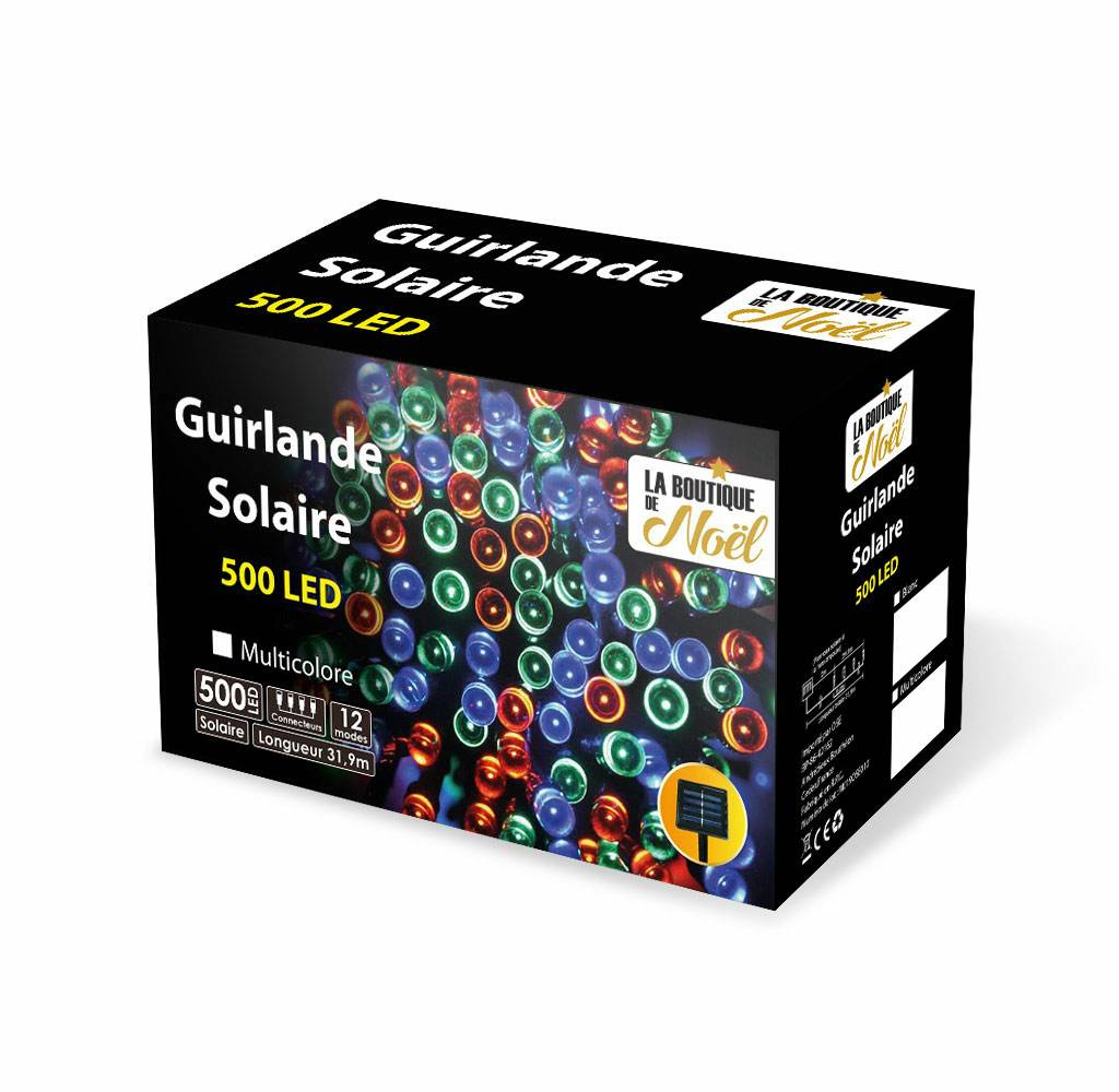 Guirlande solaire à LED multifonction - Imagen 1