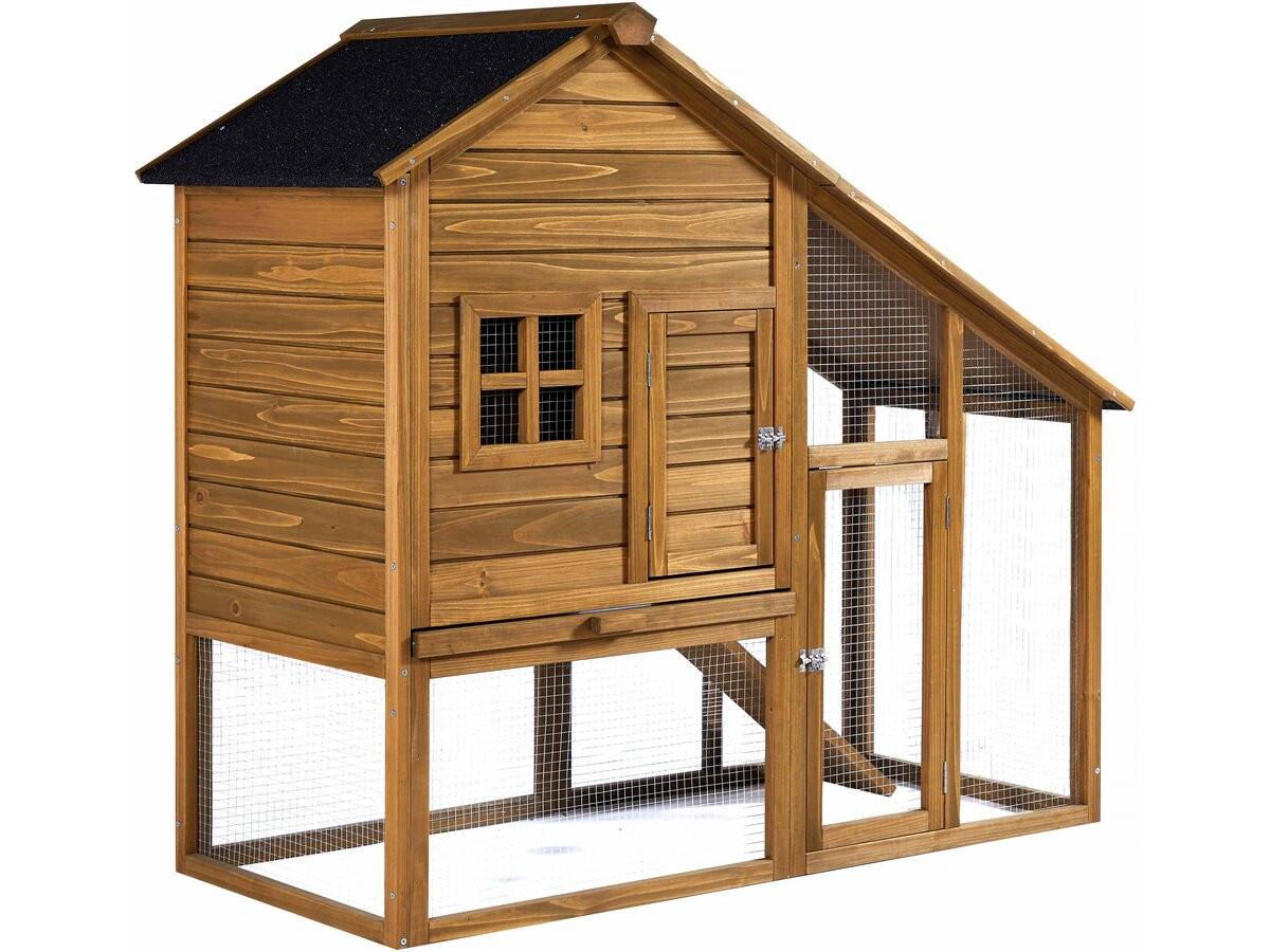 Habitat Et Jardin - Poulailler "lily" Avec Pondoir En Bois - Marron -habitat Et Jardin - Imagen 1