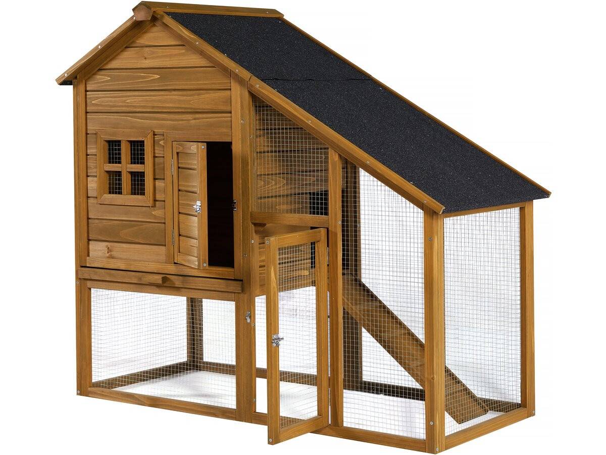 Habitat Et Jardin - Poulailler "lily" Avec Pondoir En Bois - Marron -habitat Et Jardin - Imagen 3