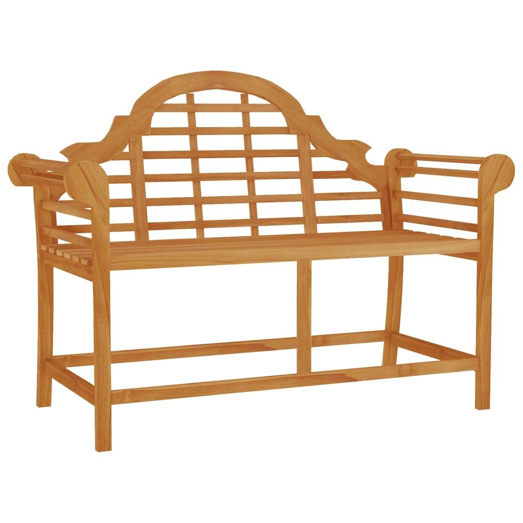 Helloshop26 - Salon de jardin meuble d'extérieur ensemble de mobilier 4 pièces bois de teck solide - Imagen 3