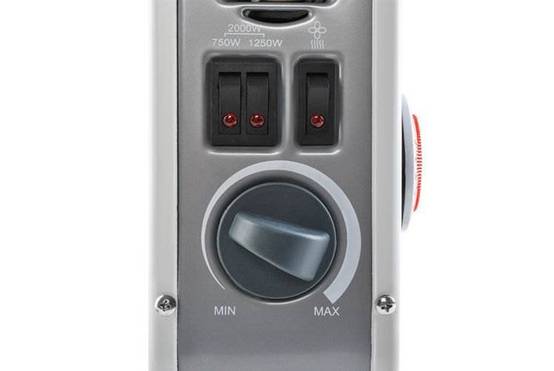 Chauffage d'appoint 2000W Turbo blanc - Image 7