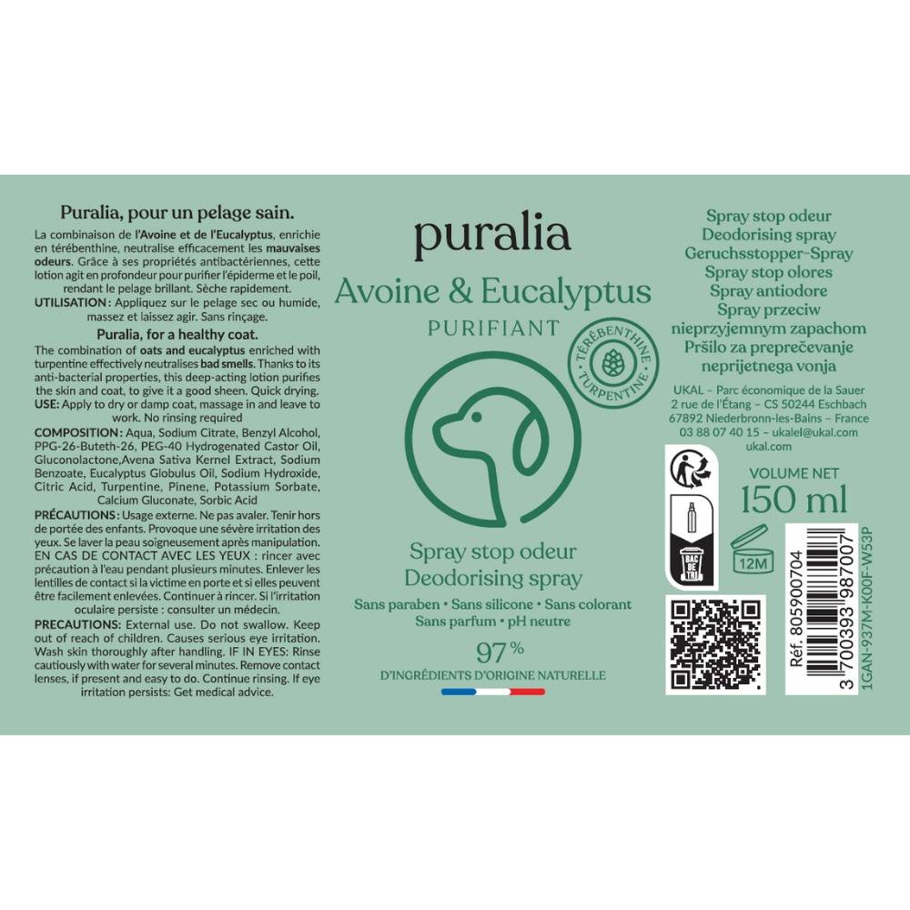 Spray stop odeur 150 ml PURALIA - Image 3