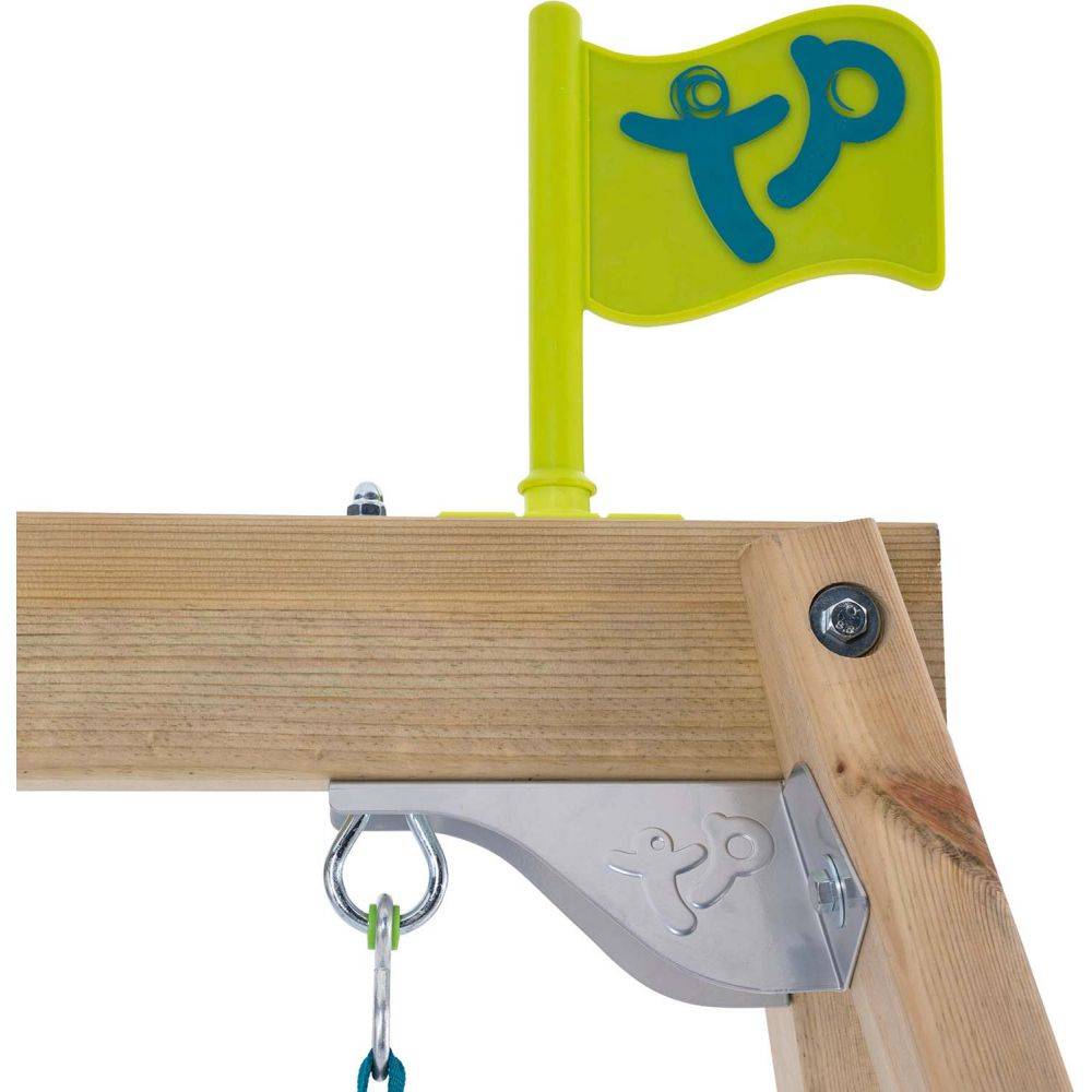 Tp Toys - Portique en bois balançoire Forest 1 balançoire - Imagen 4