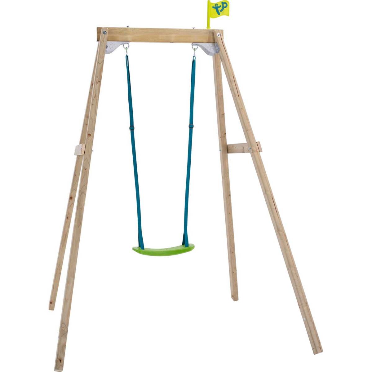 Tp Toys - Portique en bois balançoire Forest 1 balançoire - Imagen 1