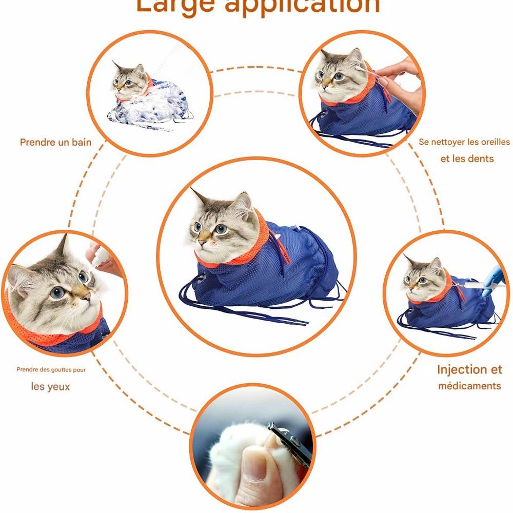 IntiMeg - Sac de toilettage pour chat IntiMeg - Image 4