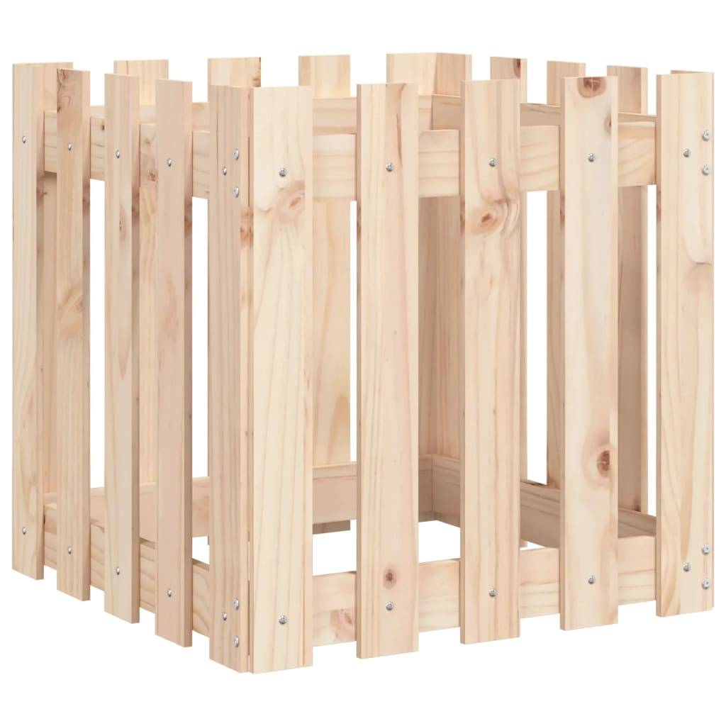 Prolenta Premium - Jardinière bois marron 50 x 50 x 50 cm - Prolenta premium p320.5 - Image 4