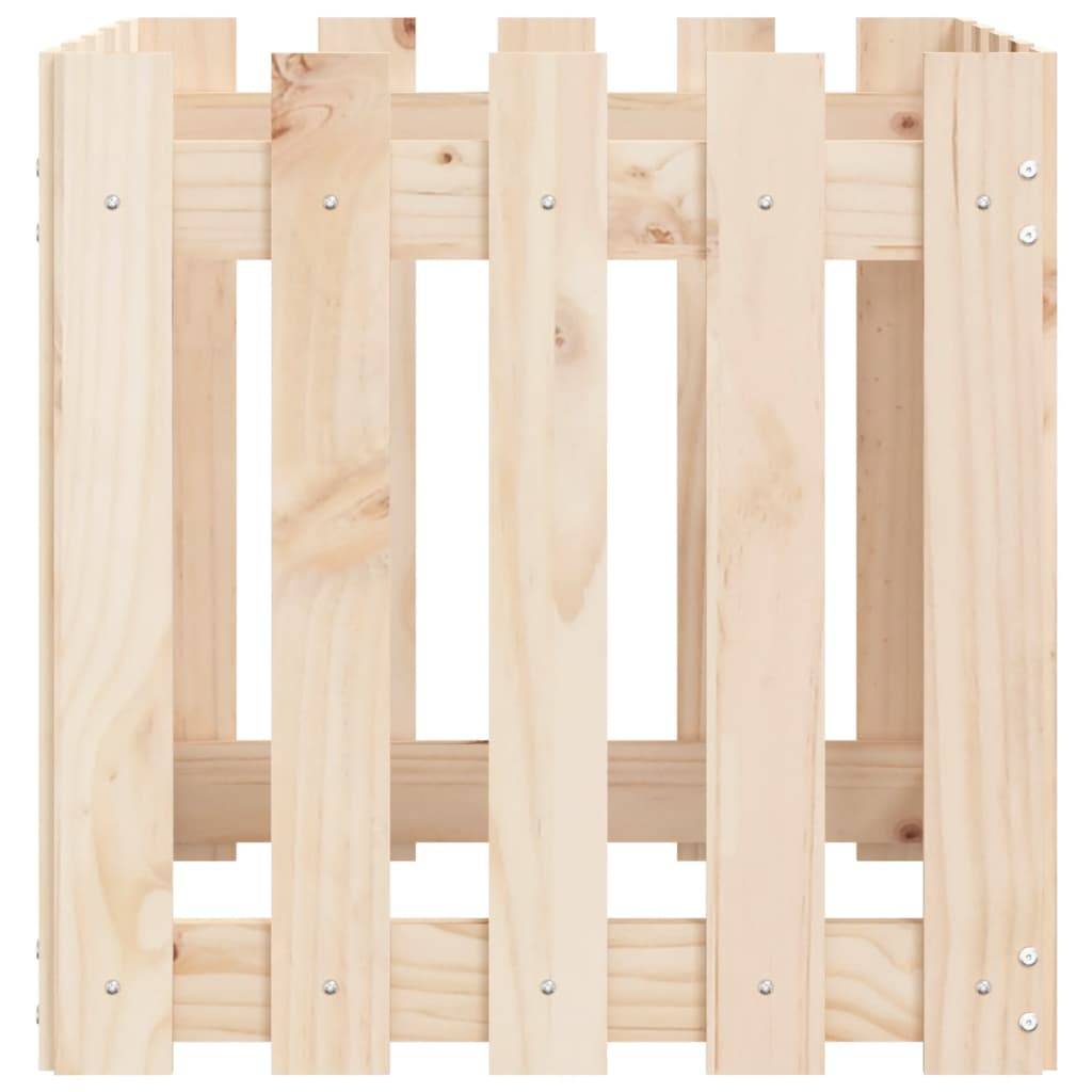 Prolenta Premium - Jardinière bois marron 50 x 50 x 50 cm - Prolenta premium p320.5 - Image 6