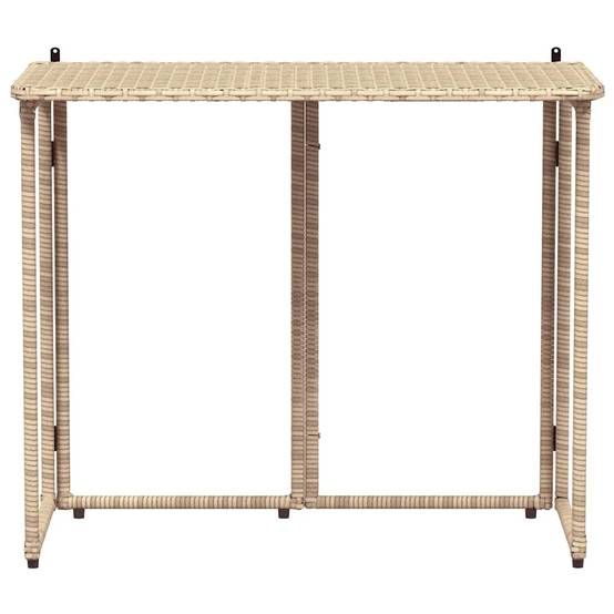 Prolenta Premium - Table bois composite Prolenta Naturel 90 X 75 X 7 cm - P95086N - Image 4