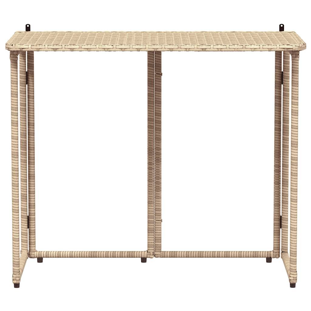 Prolenta Premium - Table bois composite  Prolenta Naturel  90 X 75 X 7 cm  - P95086N - Image 4