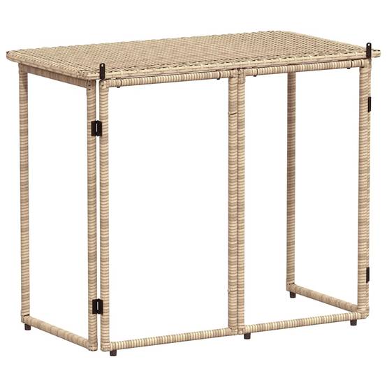 Prolenta Premium - Table bois composite Prolenta Naturel 90 X 75 X 7 cm - P95086N - Image 6