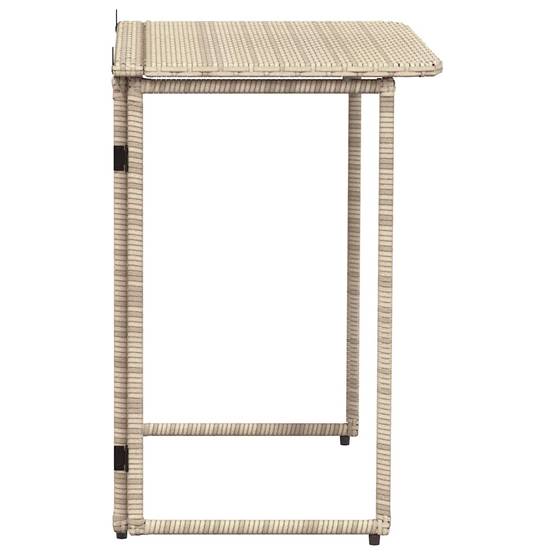 Prolenta Premium - Table bois composite Prolenta Naturel 90 X 75 X 7 cm - P95086N - Image 5