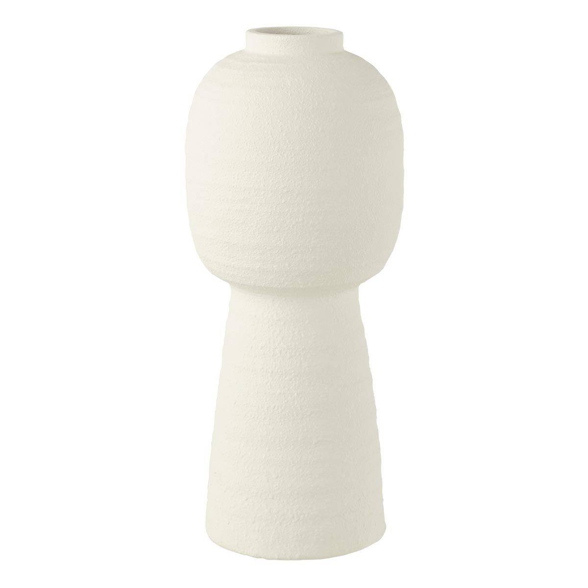 Vase Lanterne Déco "Russel" 50cm Blanc - Image 1