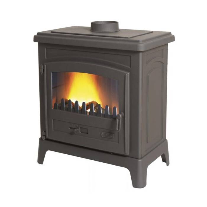 Poêle à bois fonte 10kw 389143 Godin - Image 3