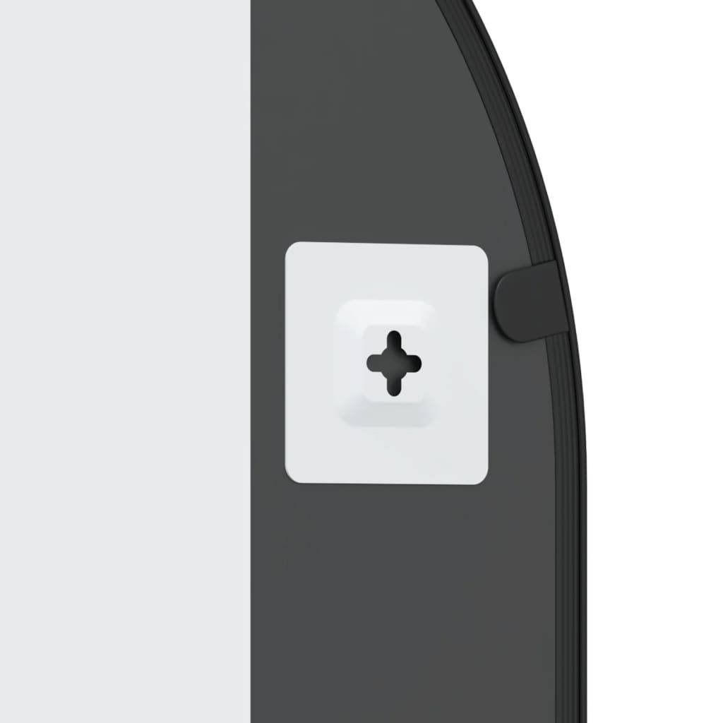Maison Chic - Miroir mural noir 50x100 cm arche fer Maison Chic - Image 6