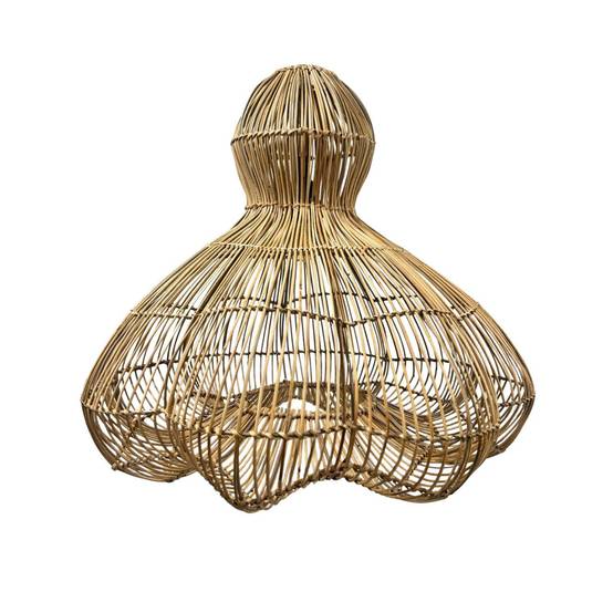 Lumisky - Abat jour naturel seul RONDA H53cm - Image 1