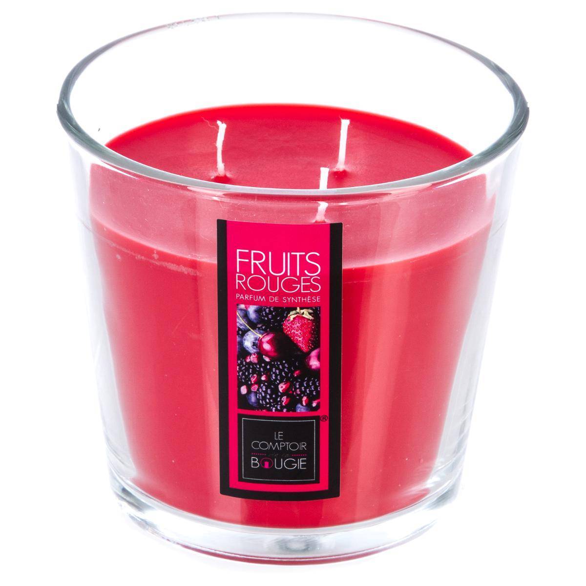 Atmosphera - Bougie parfumée fruits rouges 500g - Atmosphera Créateur d'intérieur
