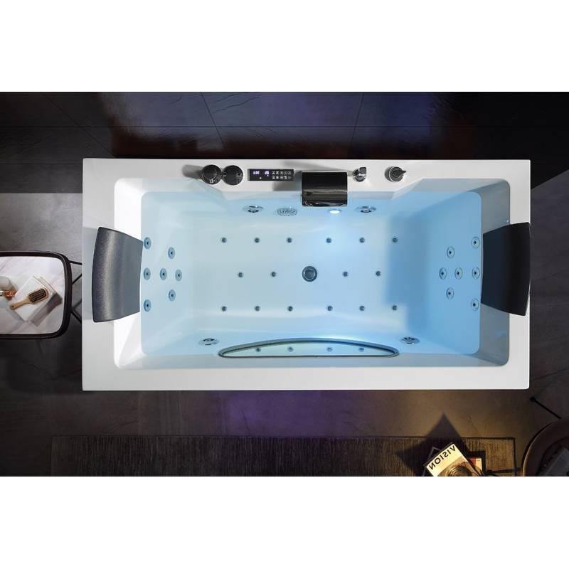 Baignoire balneo RIVIERA CONCEPT 1 place ARCHIPEL® 180x90 - Image 6