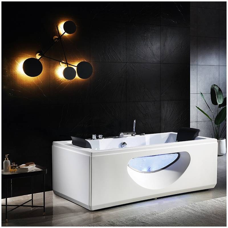 Baignoire balneo RIVIERA CONCEPT 1 place ARCHIPEL® 180x90 - Image 3