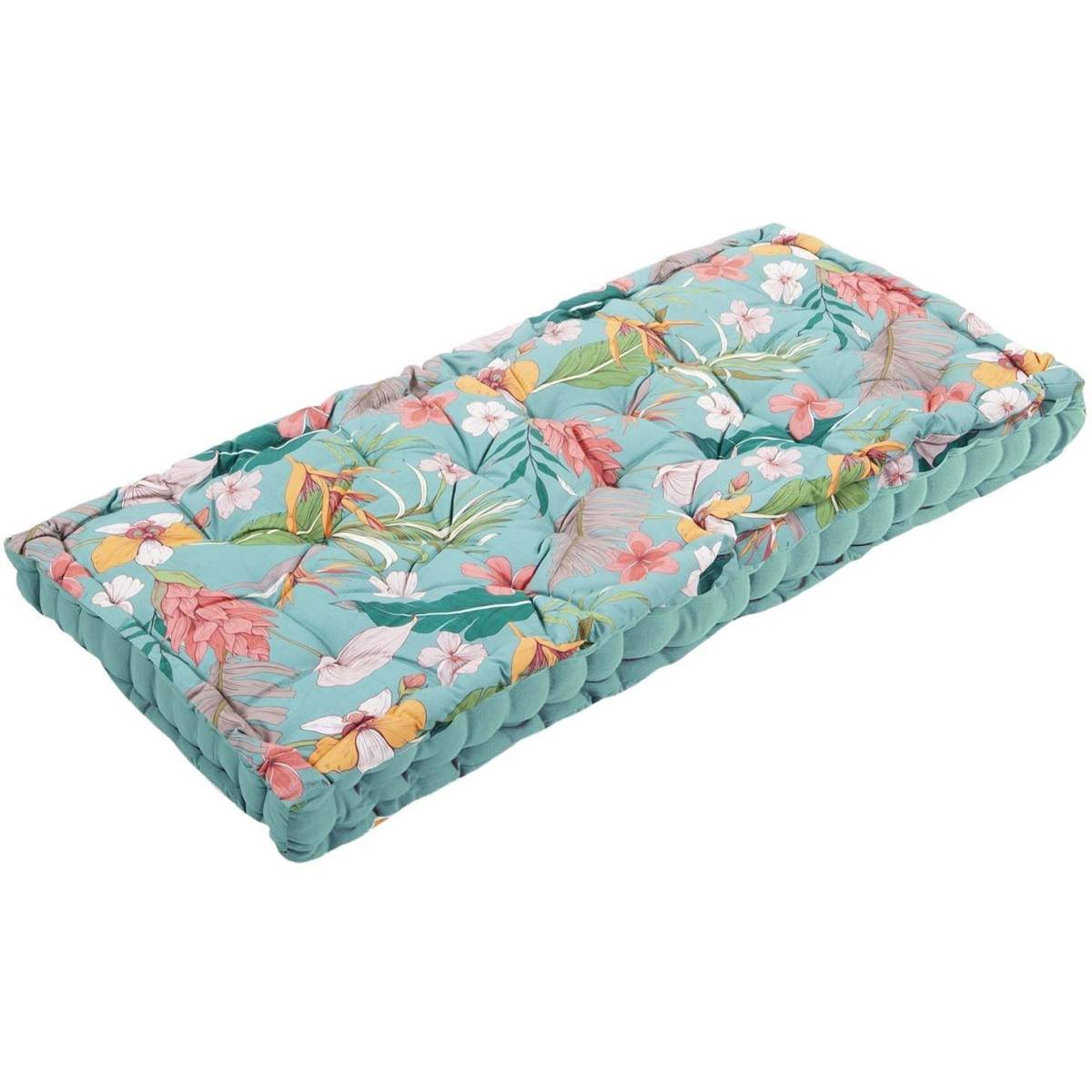 Jardindeco - Coussin de palette en coton imprimé 120 x 60 cm Angele - Imagen 1
