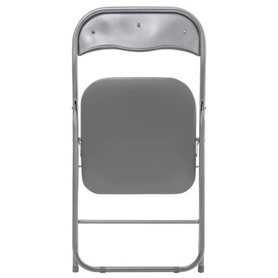 Chaise pliante basic gris 5five - Image 2